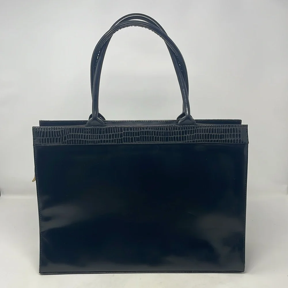 Made in Italy Briefcase Tote🖤